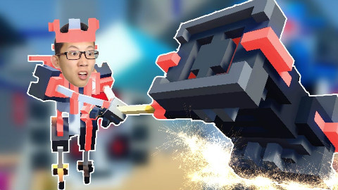 机器人大乱斗Clone Drone in the Danger Zone 新武器巨锤!鲤鱼Ace